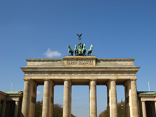 Image showing Brandenburger Tor, Berlin