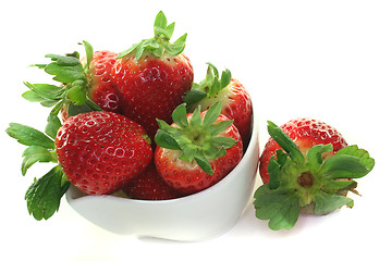 Image showing Strawberries