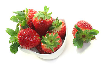 Image showing Strawberries