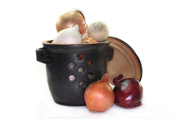 Image showing Onion Pot