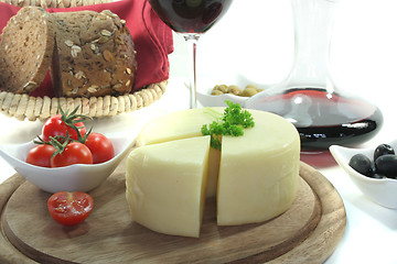 Image showing Cheese meal