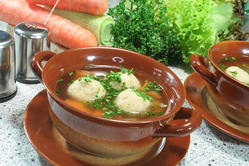 Image showing Marrow soup