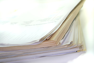 Image showing Paper stack