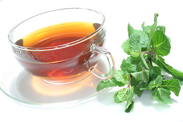 Image showing mint tea