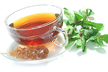 Image showing mint tea