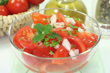 Image showing Tomato salad