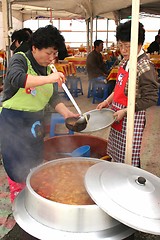 Image showing Hot soup