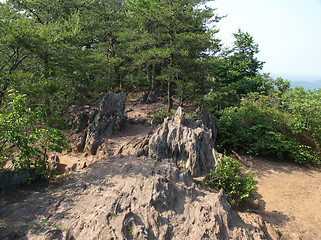 Image showing Rocky trail