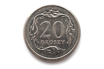 Image showing Polish coin