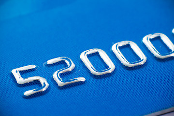 Image showing Credit card embossing