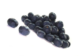 Image showing fresh blueberries