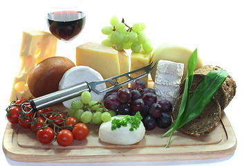 Image showing Cheese Assortment