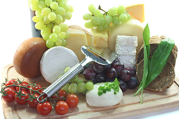 Image showing Cheese Assortment