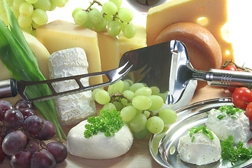 Image showing Cheese Assortment