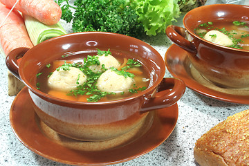 Image showing Marrow soup