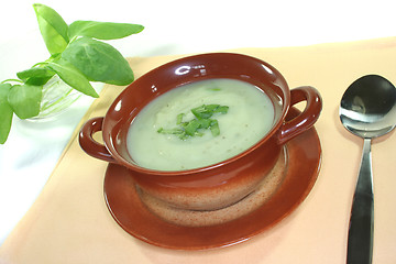 Image showing Sorrel soup