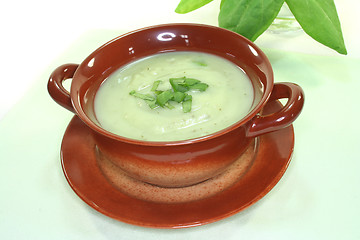 Image showing Sorrel soup