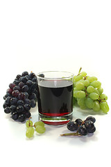 Image showing Grape juice