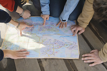 Image showing Planning a journey