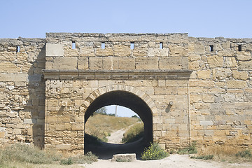 Image showing Ancient gate