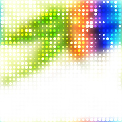 Image showing Colorful Rainbow Dots