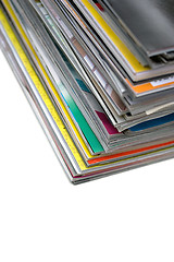 Image showing Pile of Magazines