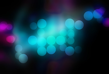 Image showing Blurred Bokeh Circles