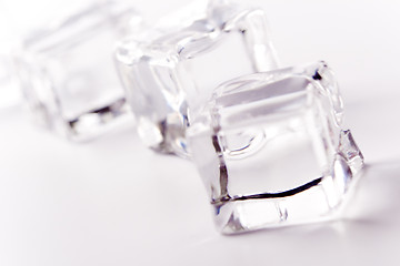 Image showing ice cubes