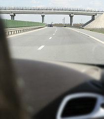 Image showing Car driving