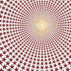 Image showing Abstract Star Pattern