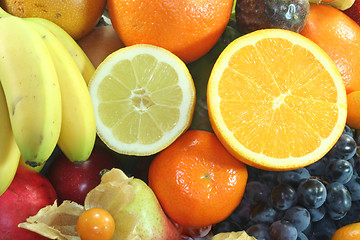 Image showing Fruit mix