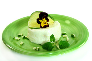 Image showing Lemon mousse