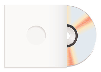 Image showing shiny cd and case red