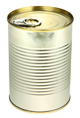 Image showing Single metal can