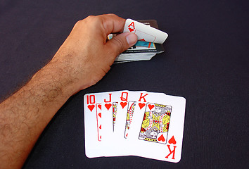 Image showing Playing cards