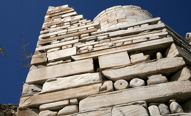 Image showing Frankish Castle, Parikia, Paros, Greece