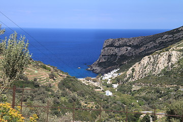 Image showing Lianos village, Naxos, Greece