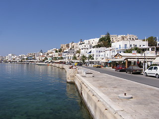 Image showing Naxos Town
