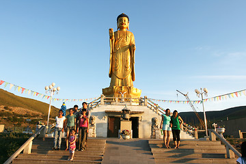 Image showing Golden Buddha Statue