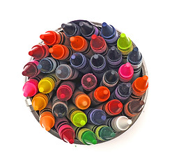 Image showing crayons