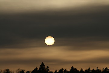 Image showing Island ach clouds