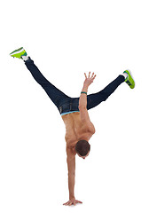 Image showing breakdancer