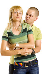 Image showing funny couple