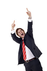 Image showing happy businessman