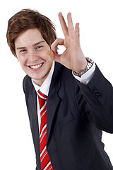 Image showing OK gesture