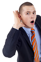 Image showing hearing things