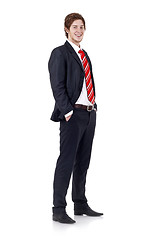 Image showing confident young businessman