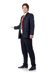 Image showing man presenting