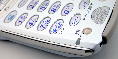 Image showing White Phone