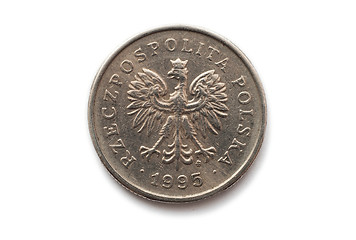 Image showing Polish coin